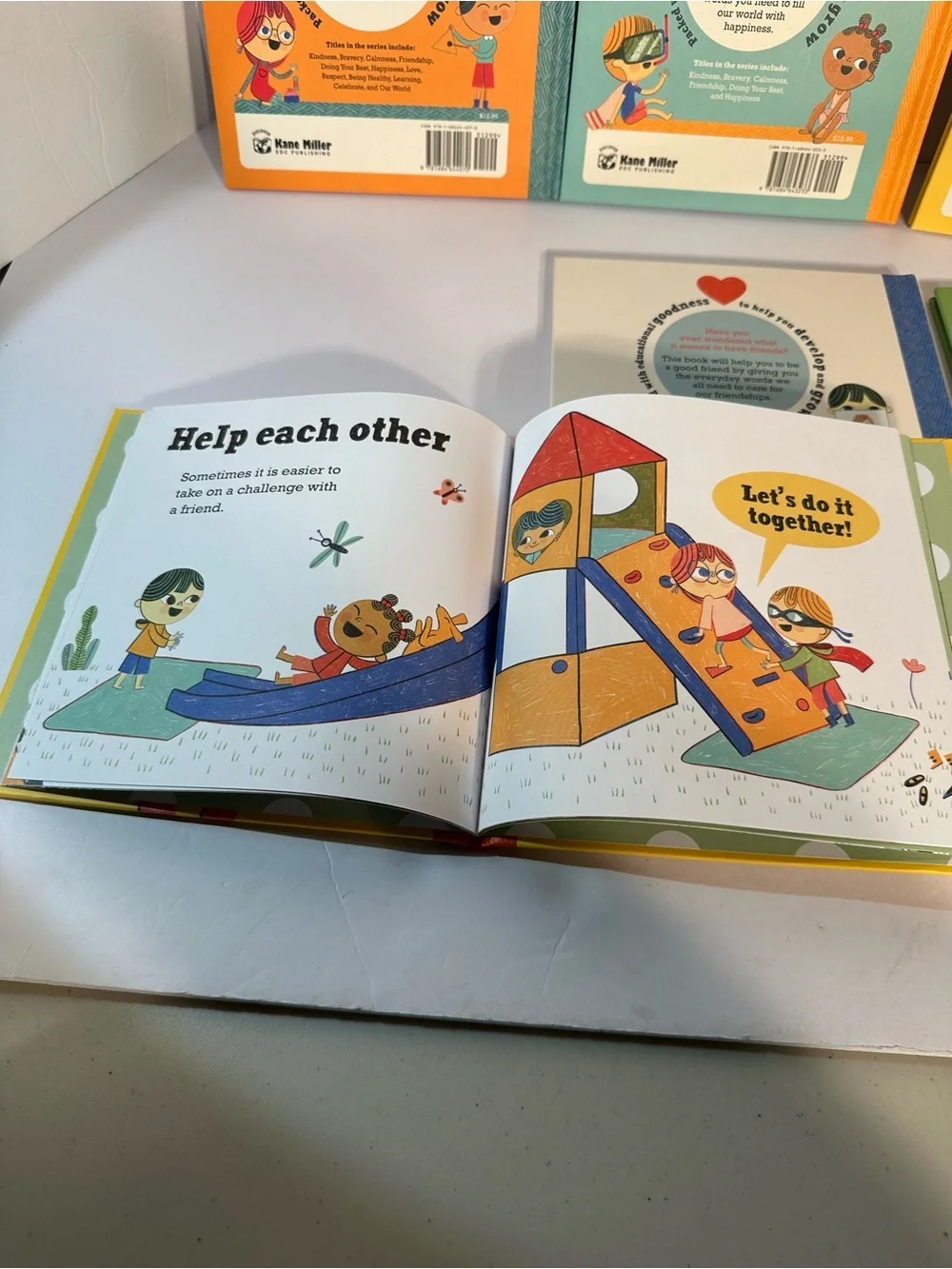 Big Words for Little People Lot Of 6 Books Learning Our World‎ Bravery Happiness